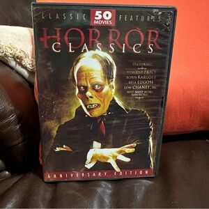 Horror Classics 50 Movie Pack Anniversary‎ Edition DVD